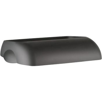 Крышка для мусорного ведра Nofer Black 14040.N Черная — фото 1, Мусорные ведра