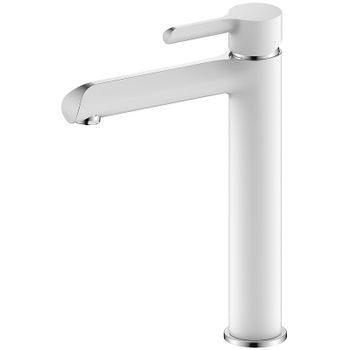 Смеситель для раковины Gappo G03-8 G1003-18 Белый Хром — фото 1, Смесители для раковины