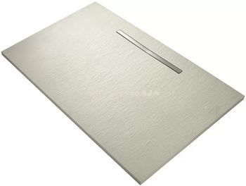 Душевой поддон из неокварца Jacob Delafon Surface 90x90 E62624-SS2 Белый гипс — фото 3, Душевые поддоны из искусственного камня