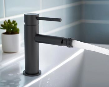 Смеситель для биде Aquatek Европа AQ1318MB Черный матовый — фото 3, Смесители для биде