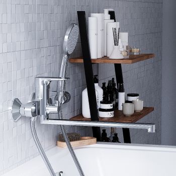 Смеситель для ванны Damixa RedBlu Origin Evo 2 789500000 универсальный Хром — фото 3, Смеситель для ванны