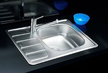 Кухонная мойка Alveus Zoom 10 NAT-90 615x500 1098940 Натуральная сталь — фото 6, Кухонные мойки