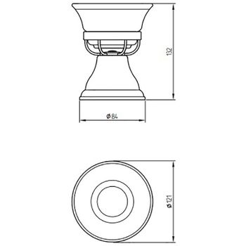 Мыльница Migliore Provance 17684 Золото — фото 3, Мыльницы