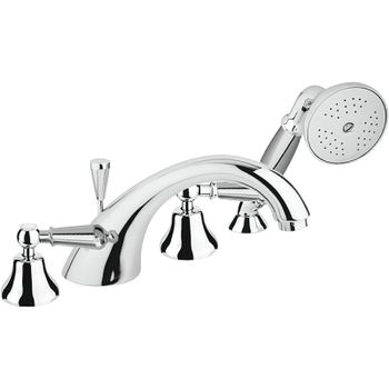 Смеситель на борт ванны Cezares First-BVD-01-M Хром — фото 1, Смесители на борт ванны