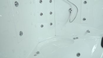 Душевой бокс Timo Lux 150x150 T-7755 с гидромассажем — фото 21, Душевые боксы