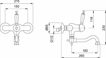Смеситель для кухни Migliore Oxford 25904 Золото — фото 2, Смесители для кухни
