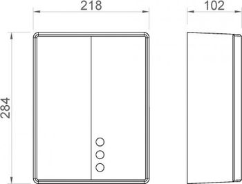 Сушилка для рук Nofer Big Flow Evo 01481.W Белая — фото 2, Сушилки для рук