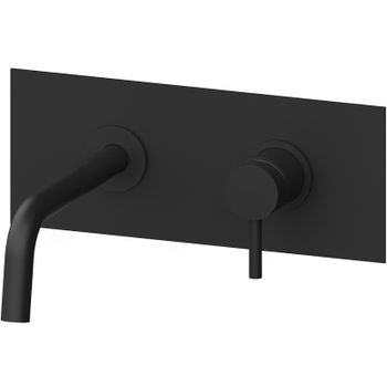 Смеситель для раковины Paffoni Light LIG105NO Черный матовый — фото 1, Смесители для раковины