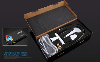 Смеситель на борт ванны Gappo G1204 Хром — фото 11, Смесители на борт ванны