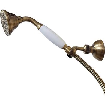 Душевой гарнитур Webert Ottocento AC0704065 Бронза — фото 1, Душевые гарнитуры