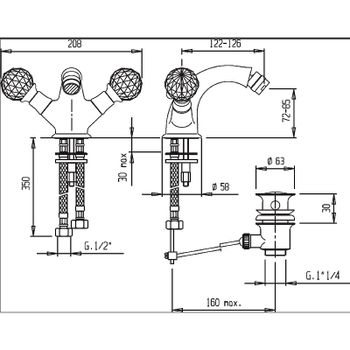Товар: Смеситель для биде Cezares Atlantis ATLANTIS-BS1-01-Sw/M Хром - фото 2 Смеситель для биде Cezares Atlantis ATLANTIS-BS1-01-Sw/M Хром — фото 2, Смесители для биде