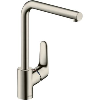 Смеситель для кухни Hansgrohe Focus 31817800 Сталь — фото 1, Смесители для кухни