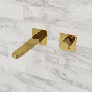 Смеситель для раковины WasserKRAFT Ems A7651.305 Золото глянцевое — фото 2, Смесители для раковины