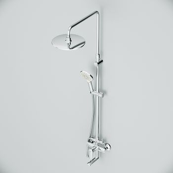 Душевая система AM.PM Like F0780964 Хром — фото 9, Душевые стойки