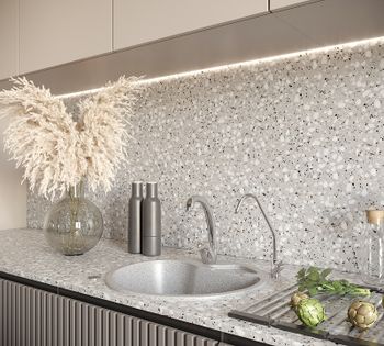 Кухонная мойка Domaci Бьелла DMC-08K GWS-08K-310 Серая — фото 2, Кухонные мойки