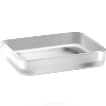 Мыльница Remer Lounge ACGL10VG Белая — фото 1, Мыльницы