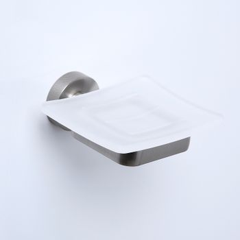 Мыльница WasserKRAFT Tauber K-64429 Никель — фото 2, Мыльницы