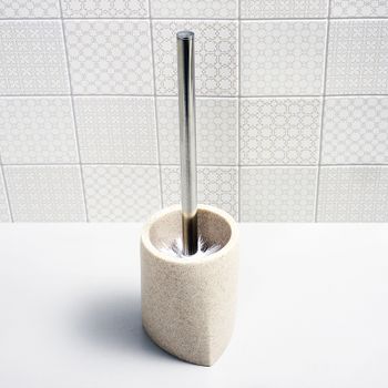 Ершик для унитаза WasserKRAFT Ohre K-37727 Бежевый матовый — фото 2, Ершики для унитаза