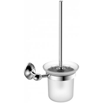 Ершик для унитаза CeramaLux Bell 53513 Хром — фото 1, Ершики для унитаза