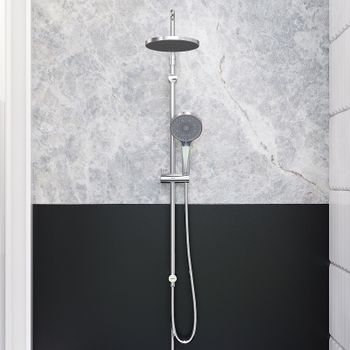 Душевая система Damixa Apollo 947000000 Хром — фото 3, Душевые стойки