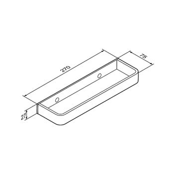 Держатель для полотенец Damixa Jupiter DA7734400 Черный Хром — фото 3, Полотенцедержатели