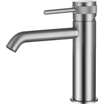 Смеситель для раковины Allen Brau Priority 5.31A01-BN Никель брашированный — фото 1, Смесители для раковины