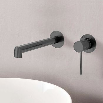 Смеситель для раковины Vincea Desire VBFW-1D1GM Вороненая сталь — фото 2, Смесители для раковины