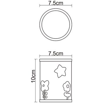 Стакан для зубных щеток WasserKRAFT Ammer K-6428 Розовый матовый — фото 4, Стаканы для зубных щеток