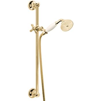 Душевой гарнитур Webert Comfort AC0385010 Золото — фото 1, Душевые гарнитуры