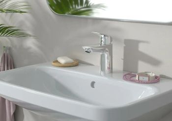 Смеситель для раковины Hansgrohe Logis 71100000 Хром — фото 13, Смесители для раковины