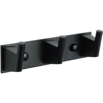 Вешалка для полотенец Fixsen Trend FX-97805-3 Черный матовый — фото 1, Крючки для полотенец