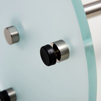 Напольная стойка WasserKRAFT Ammer K-1236 Хром матовый — фото 4, Стойки - набор держателей