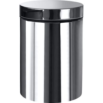 Ведро для мусора Bemeta Hotel 125115051 Хром — фото 1, Мусорные ведра