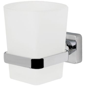 Стакан для зубных щеток WasserKRAFT Dill K-3928 Хром — фото 1, Стаканы для зубных щеток