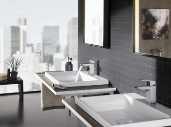 Смеситель для раковины Grohe Eurocube 2312700E Хром — фото 9, Смесители для раковины