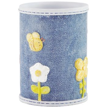 Стакан для зубных щеток WasserKRAFT Lossa K-3428 Синий — фото 1, Стаканы для зубных щеток