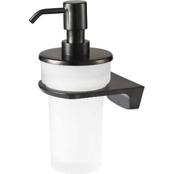 Дозатор для жидкого мыла WasserKRAFT Wiese K-8999 Оружейная сталь — фото 1, Дозаторы