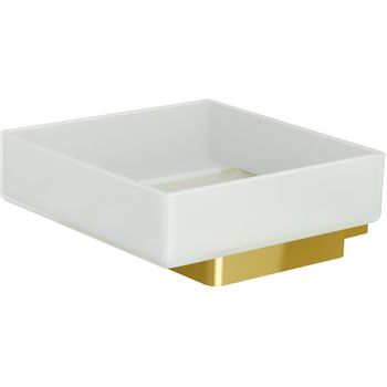 Мыльница WasserKRAFT Sauer K-7929 Золото — фото 1, Мыльницы