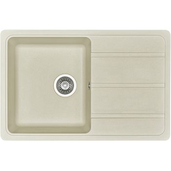 Кухонная мойка Aquaton Аманда 78 1A712832AD240 Жемчуг — фото 1, Кухонные мойки