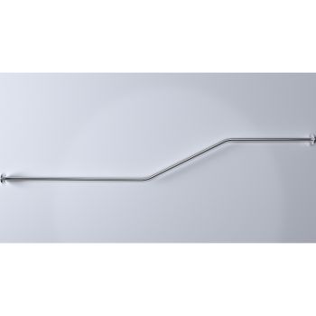 Карниз для ванны 1MarKa Convey 150х75 05кон1575 Хром — фото 1, Карнизы для ванной