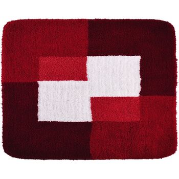 Коврик для ванной комнаты Ridder Coins 55x50 7103806 Красный — фото 1, Коврики для ванной комнаты