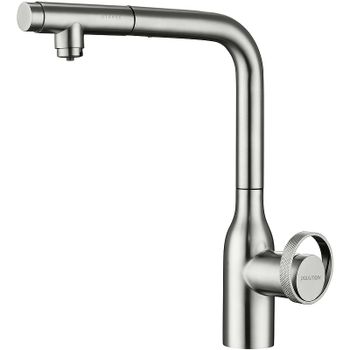 Смеситель для кухни Paulmark Urban Ur213104-NI Никель — фото 1, Смесители для кухни