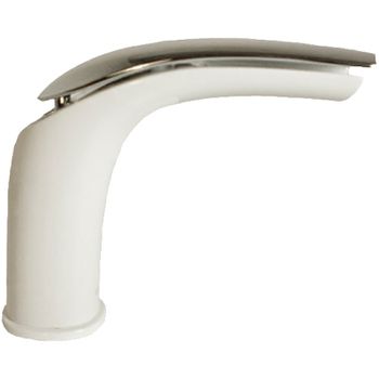 Смеситель для раковины Webert Aria AI832001844 Белый глянец Хром — фото 1, Смесители для раковины