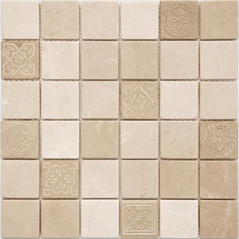 Мозаика Caramelle mosaic Art Stone Art Santa Anna MAT 30x30 см — фото 1, Мозаика