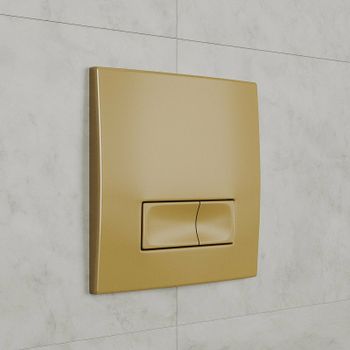 Клавиша смыва Grossman Classic 800.T1.04.310.310 Золото матовое — фото 2, Кнопки смыва