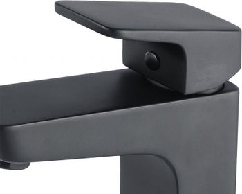 Смеситель для раковины Aquanet Gotic AF440-10B Черный — фото 2, Смесители для раковины