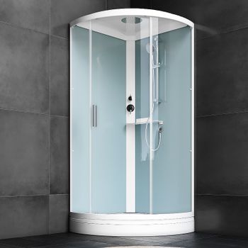 Душевая кабина AM.PM X-Joy 90х90 W88C-401-090WT без гидромассажа — фото 1, Душевые кабины