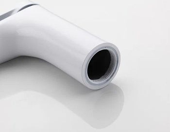 Смеситель для раковины Frap H45 F1045 Белый Хром — фото 5, Смесители для раковины