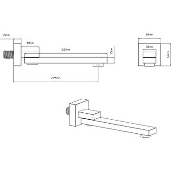 Душевая система Vincea VSFW-433TI4GM с термостатом Вороненая сталь — фото 16, Встраиваемые душевые комплекты