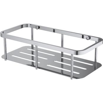 Полка корзина Aquatek AQ4936CR Хром — фото 1, Полки для ванной и душа